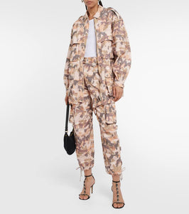 Isabel Marant Elize printed cotton jacket