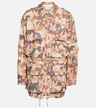 Isabel Marant Elize printed cotton jacket