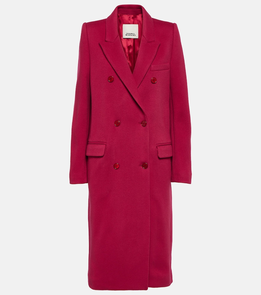 Isabel Marant Enarryli wool and cashmere coat - Isabel Marant Enarryli 羊毛羊绒大衣