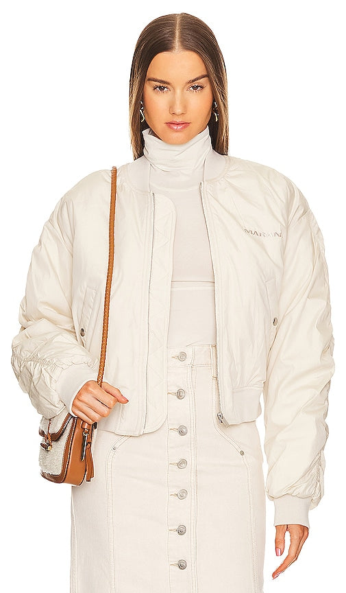 Isabel Marant Etoile Bessime Jacket in Beige - Isabel Marant Etoile Veste Bessime en Beige - Isabel Marant Etoile Bessime 米色夹克 - Isabel Marant Etoile Bessime Jacke in Beige - Isabel Marant Etoile 베심 재킷 베이지 색상 - Giacca Isabel Marant Etoile Bessime in beige