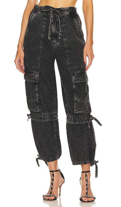 Isabel Marant Etoile Ivy Pant in Black - Isabel Marant Etoile Pantalon Ivy en Noir - Isabel Marant Etoile Ivy 黑色长裤 - Isabel Marant Etoile Ivy Hose in Schwarz - Isabel Marant Etoile 아이비 팬츠블랙 색상 - Pantaloni Isabel Marant Etoile Ivy in nero