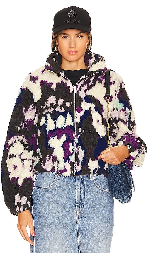 Isabel Marant Etoile Mackensy Jacket in Purple