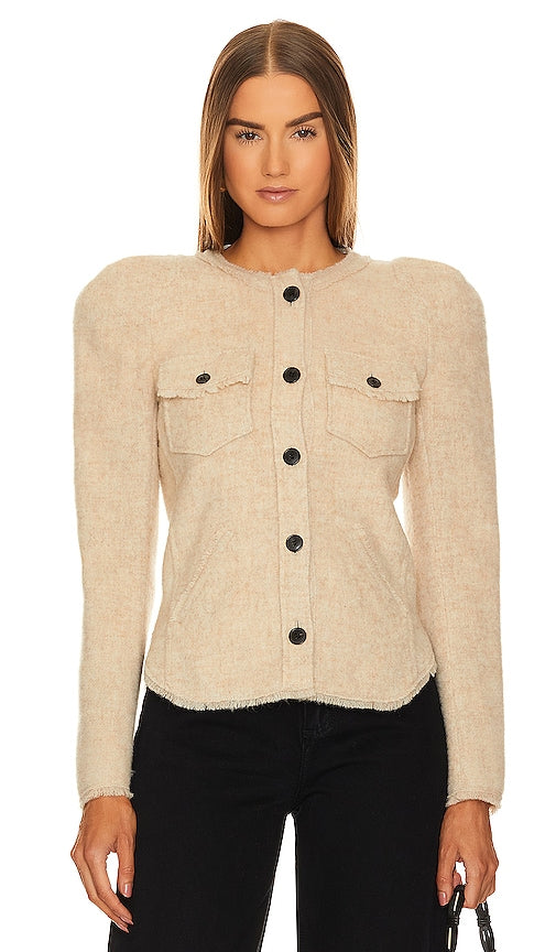 Isabel Marant Etoile Nelly Jacket in Cream
