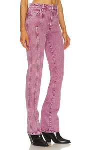 Isabel Marant Etoile Vonny Jean in Pink