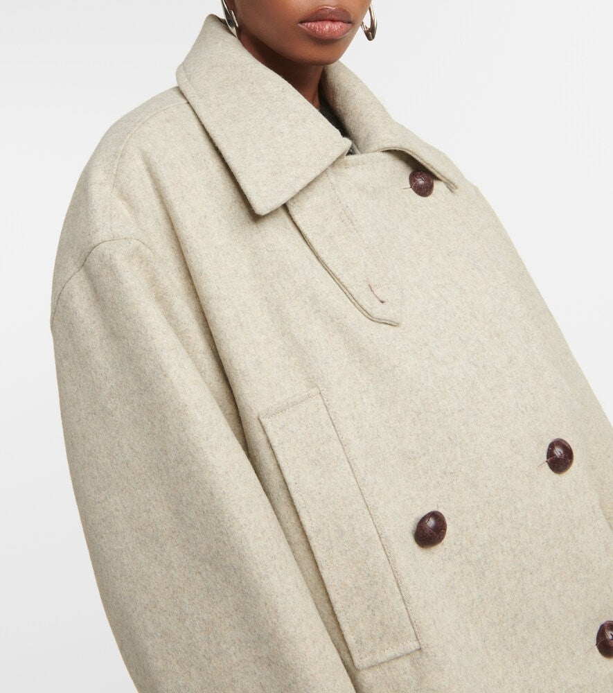 Isabel Marant Fabiola oversized wool coat