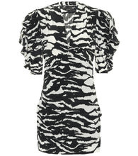 Isabel Marant Farah animal-print minidress. Isabel Marant Farah 动物纹迷你连衣裙