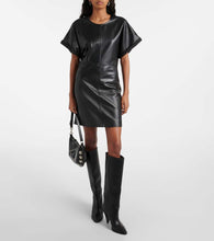 Isabel Marant Faustilia leather minidress