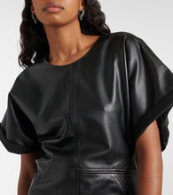 Isabel Marant Faustilia leather minidress