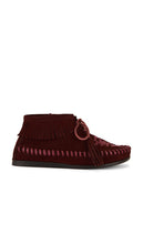 Isabel Marant Felsa Shoe in Burgundy | Burgundy Ankle Boots for Women