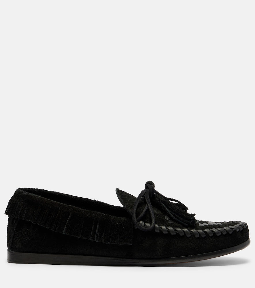 Isabel Marant Fitza fringed suede moccasins