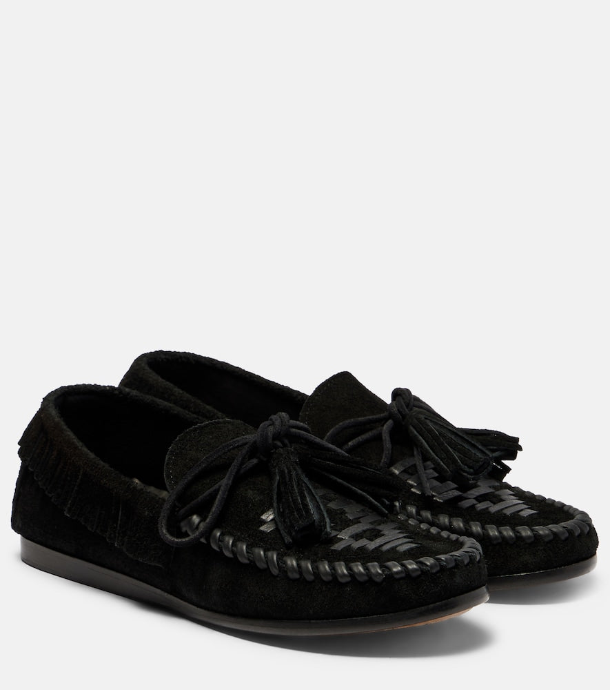Isabel Marant Fitza fringed suede moccasins