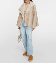 Isabel Marant Fozee shearling-lined suede slippers