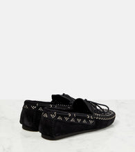 Isabel Marant Freen embellished suede moccasins