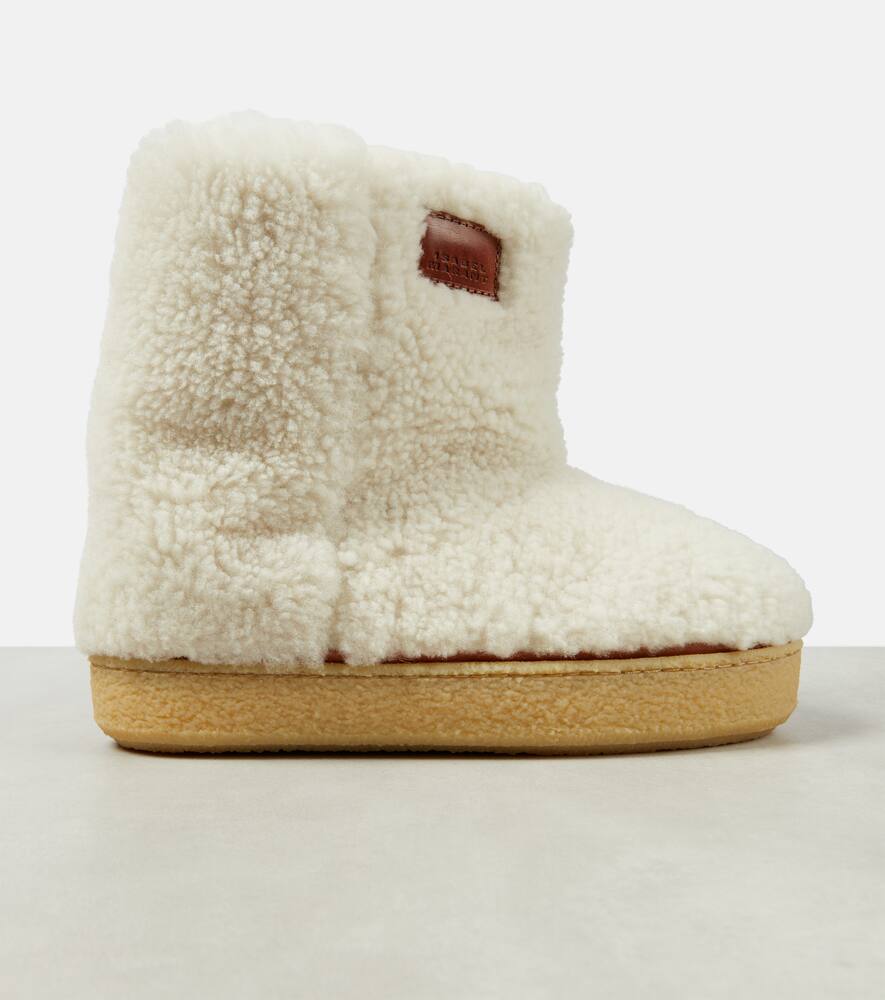 Isabel Marant Frieze shearling ankle boots