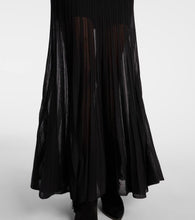 Isabel Marant Gisole pointelle turtleneck maxi dress
