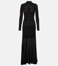 Isabel Marant Gisole pointelle turtleneck maxi dress