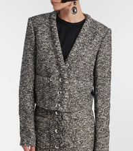 Isabel Marant Gwendoline cropped tweed blazer