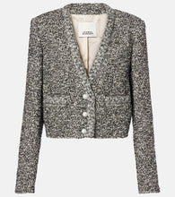 Isabel Marant Gwendoline cropped tweed blazer