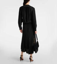 Isabel Marant Hanane ruffled silk maxi dress