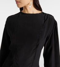 Isabel Marant Hanane ruffled silk maxi dress
