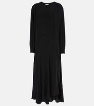 Isabel Marant Hanane ruffled silk maxi dress
