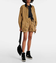 Isabel Marant IM3 suede-trimmed wedge high-top sneakers