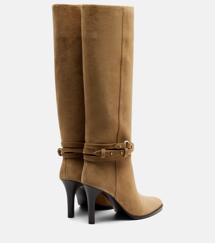 Isabel Marant Ieva 90 suede knee-high boots