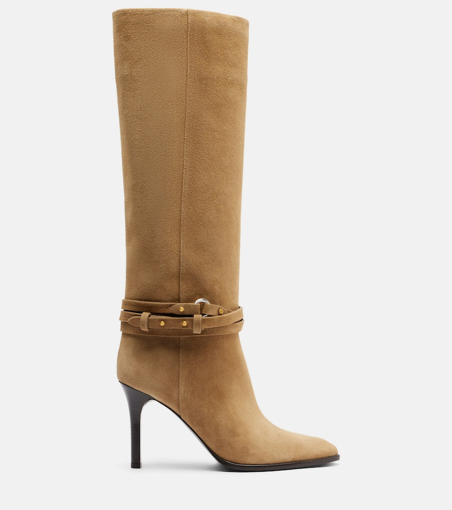 Isabel Marant Ieva 90 suede knee-high boots