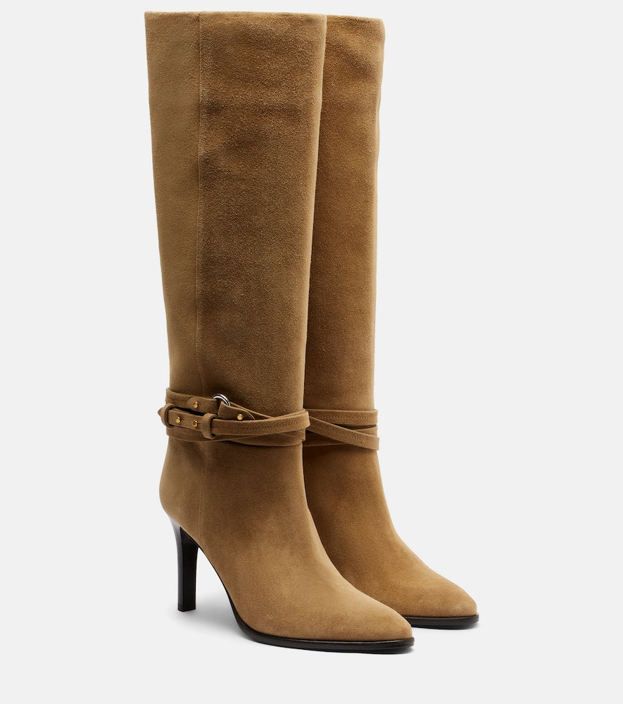 Isabel Marant Ieva 90 suede knee-high boots