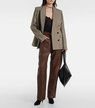 Isabel Marant Irma plaid cotton-blend blazer