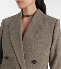 Isabel Marant Irma plaid cotton-blend blazer