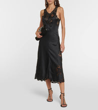 Isabel Marant Jadel embroidered silk-blend midi dress
