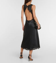 Isabel Marant Jadel embroidered silk-blend midi dress