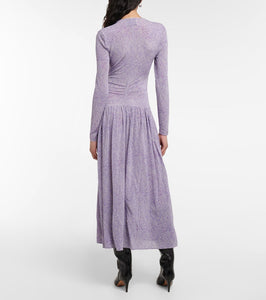 Isabel Marant Jenny animal-printed midi dress