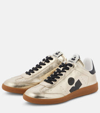 Isabel Marant Kaycee metallic-leather sneakers