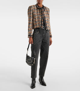 Isabel Marant Kerry cropped wool-blend jacket