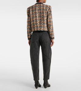 Isabel Marant Kerry cropped wool-blend jacket