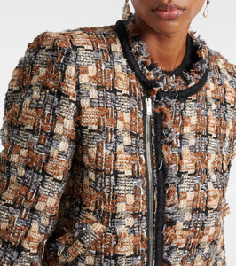 Isabel Marant Kerry cropped wool-blend jacket