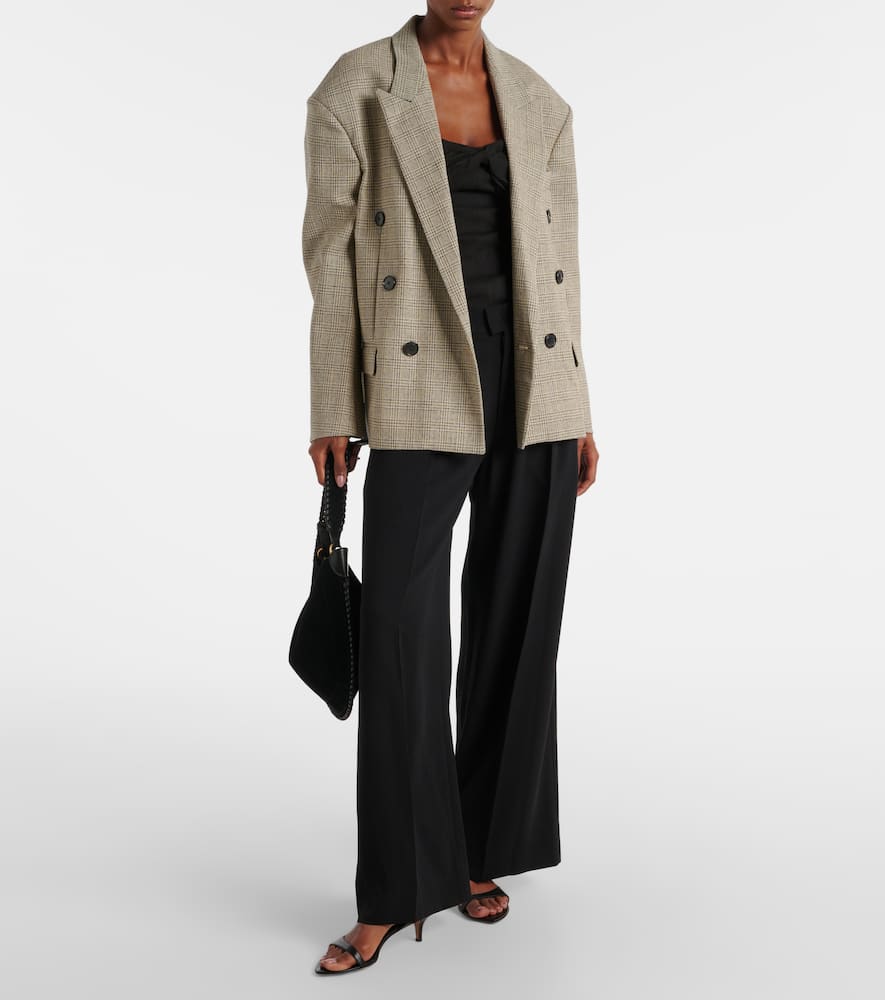 Isabel Marant Klero checked wool blazer