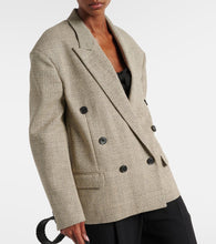 Isabel Marant Klero checked wool blazer