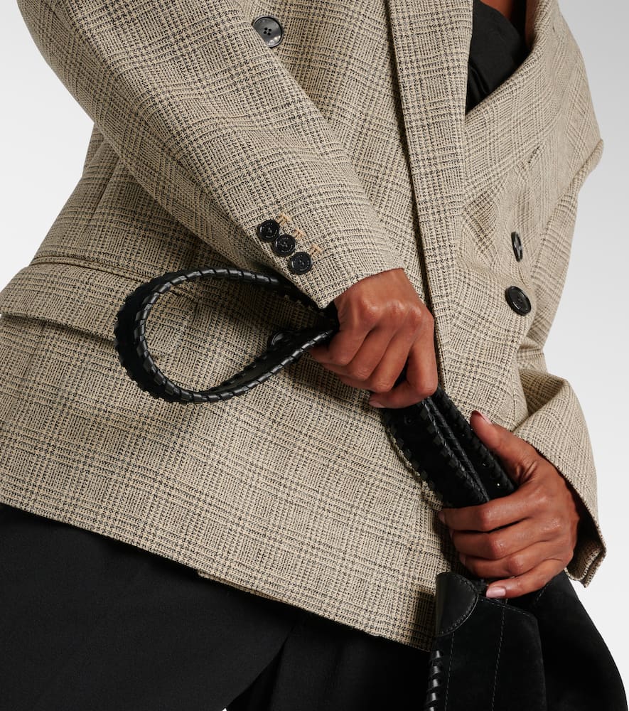 Isabel Marant Klero checked wool blazer