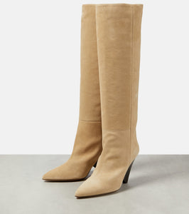 Isabel Marant Lakita suede knee-high boots