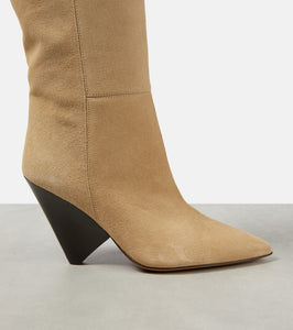 Isabel Marant Lakita suede knee-high boots