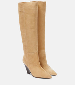 Isabel Marant Lakita suede knee-high boots