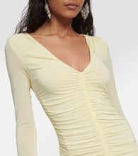 Isabel Marant Laly gathered jersey midi dress