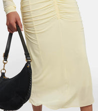 Isabel Marant Laly gathered jersey midi dress