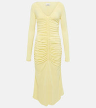 Isabel Marant Laly gathered jersey midi dress