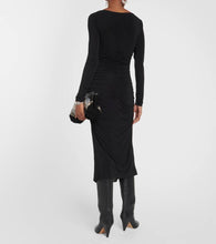 Isabel Marant Laly ruched jersey midi dress