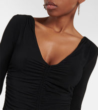 Isabel Marant Laly ruched jersey midi dress