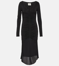 Isabel Marant Laly ruched jersey midi dress